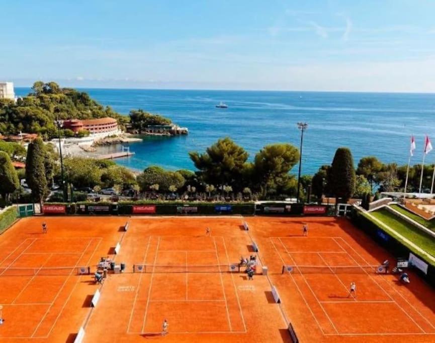 Magnifique T2 Proche Mer Et Ville Refait A Neuf Avec Terrasse Menton Exteriér fotografie